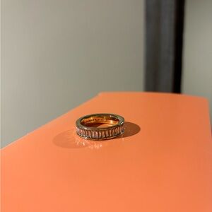 Kendra Scott Jack Gold Band Ring in White Crystal